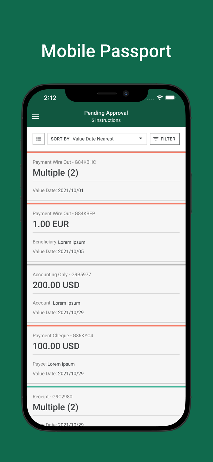 Institutional Passport