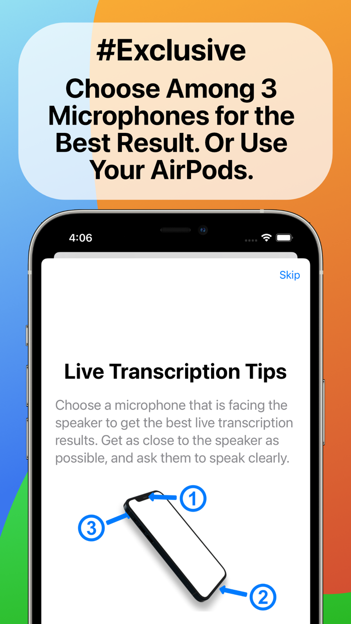 MiniSpeech Live Transcribe