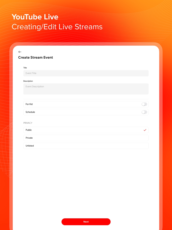 Live Now - Live Stream