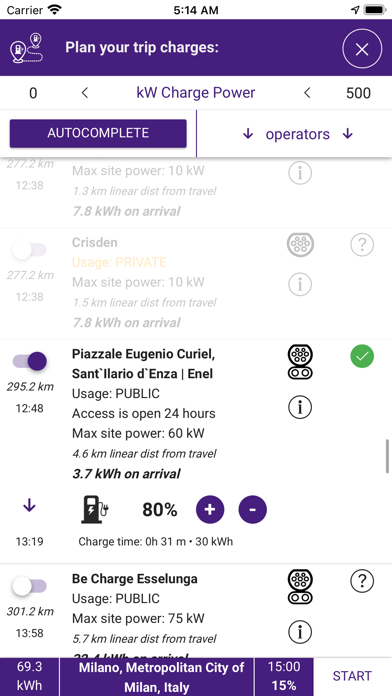 PSA FCA - Power Cruise Control Screenshot