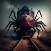 Scary Spider Train 3D Survival icon