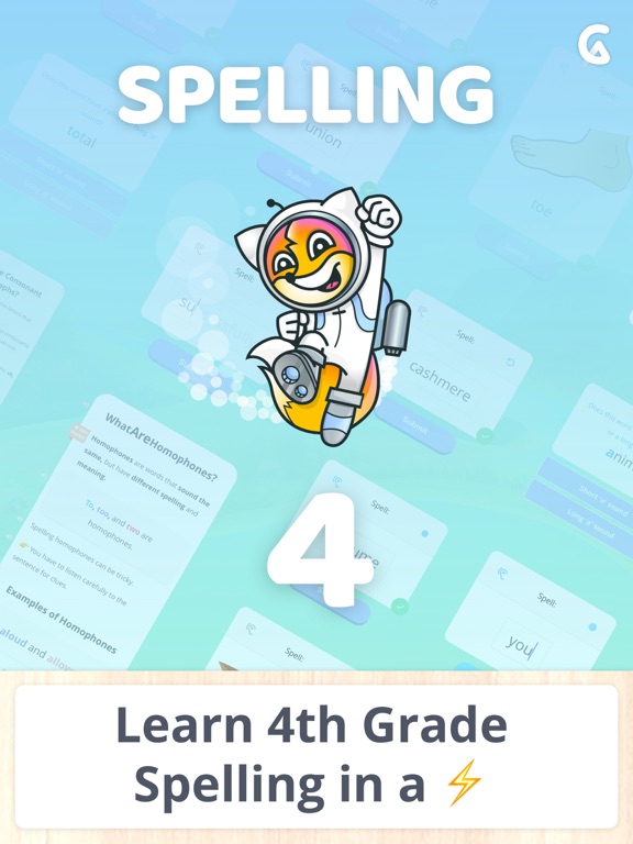 Spelling Ace 4th Gradeのおすすめ画像1