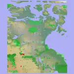 Scenic Map Central Canada App Cancel