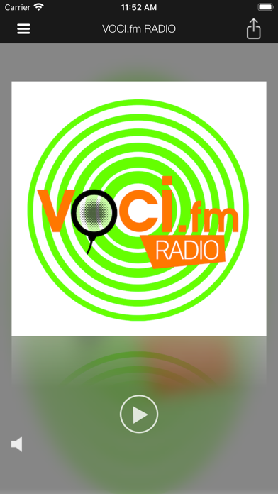 VOCI.fm Radio Screenshot
