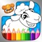 COLORING BOOK - Free Educational Draw and Color Game - classic coloring educational app for little artists