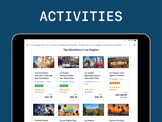 Los Angeles Travel Guide iPad screenshot 6 - Travel app