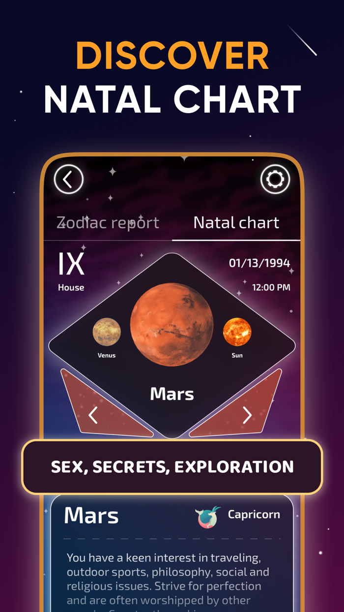 Natal Chart Signs and Palmistry