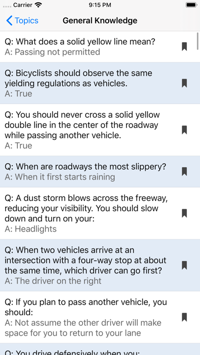 Colorado DMV Test Prep Screenshot