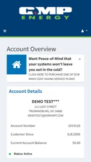 cmp energy online portal iphone screenshot 1