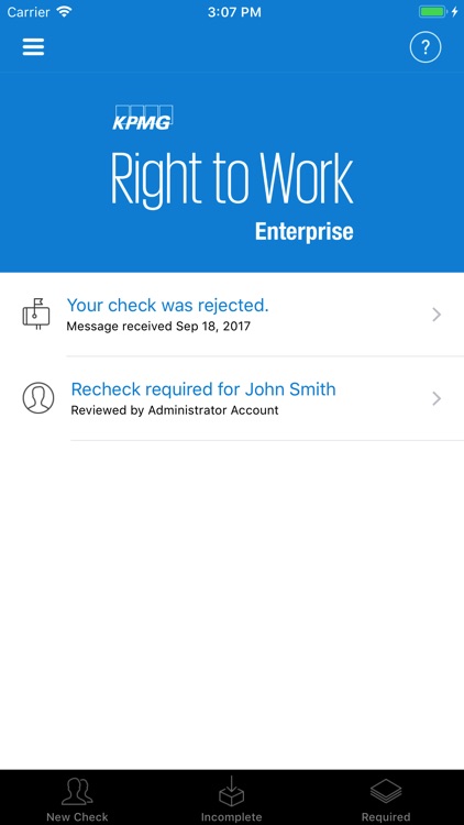 KPMG Right to Work Enterprise