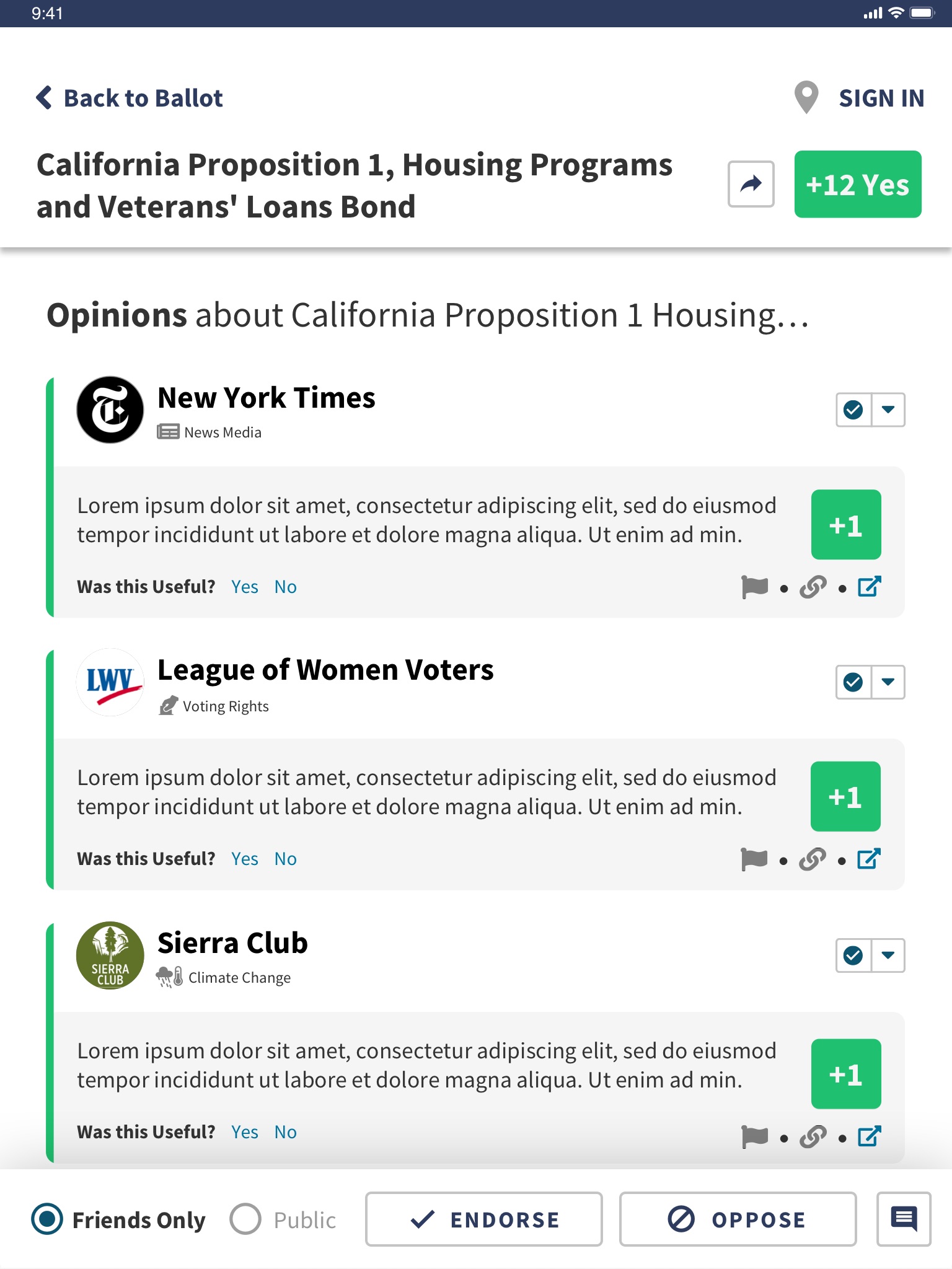 We Vote Ballot Guide,  @WeVote screenshot 2