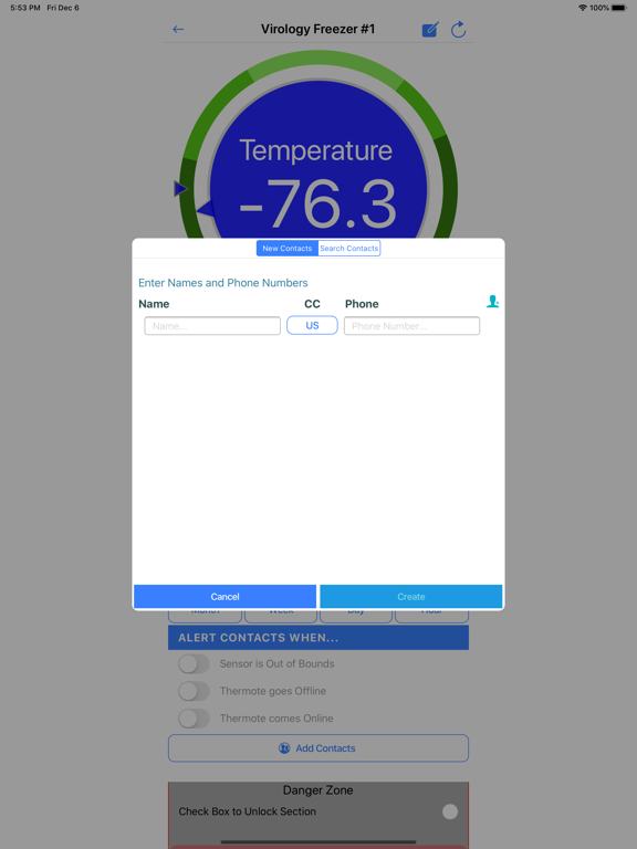 Screenshot #6 pour Zynect Sensors