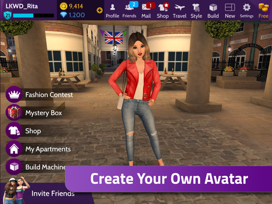 Avakin Life – 3D Virtual World iPad app afbeelding 2