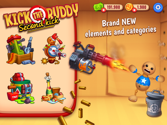 Kick the Buddy: Second Kick iPad app afbeelding 2