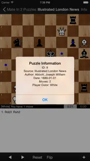 How to cancel & delete mate in 2 chess puzzles 2