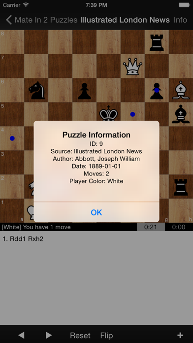 Screenshot #3 pour Mate in 2 Chess Puzzles