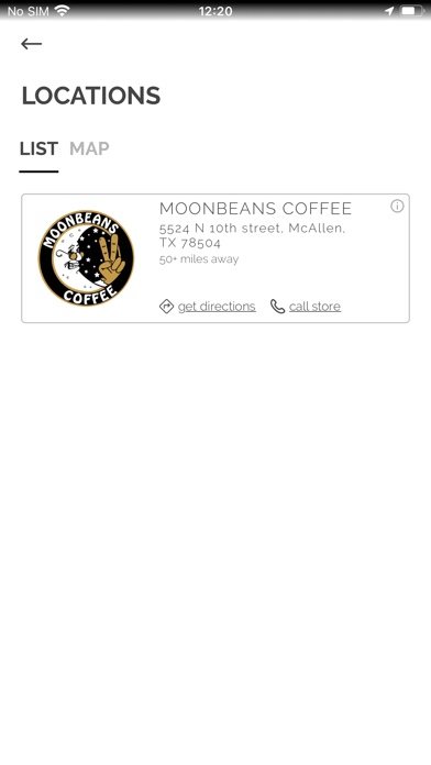 MoonBeans Coffee Ltd Screenshot