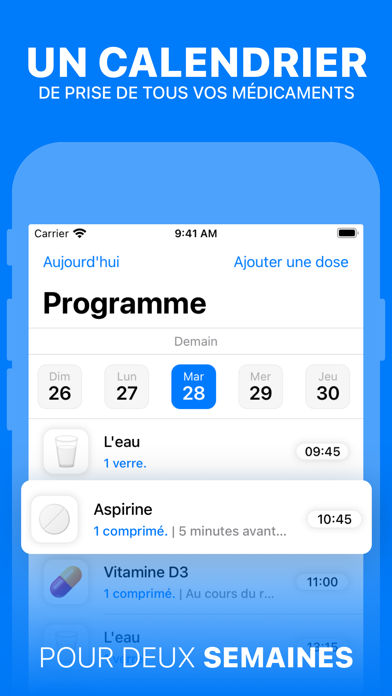 Screenshot #2 pour Meddify: Rappel de Pilule