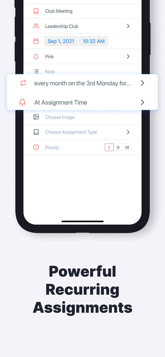 Homework Tracker by Backpack