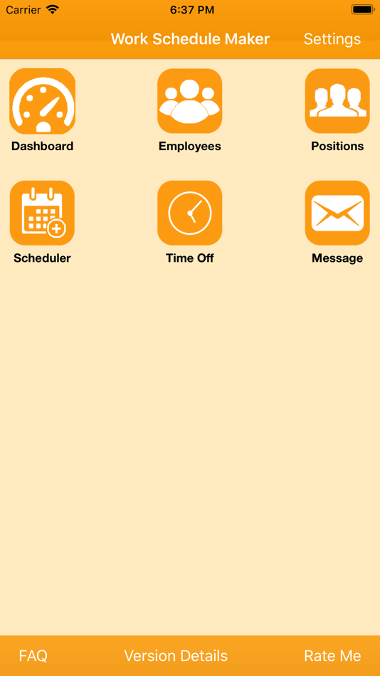 Work Schedule Maker - 5.10 - (iOS)