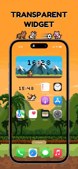 Game screenshot Pixel Pets - Widgets & Island mod apk