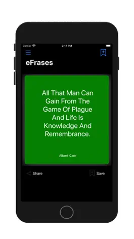 Game screenshot eFrases all Quotes apk