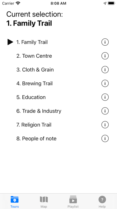 Shepton Mallet History Walks Screenshot