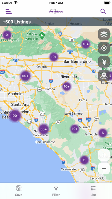 On The GO-Real Estate Screenshot