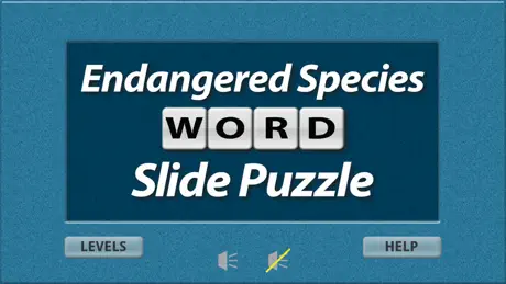 Endangered Species Word Slide