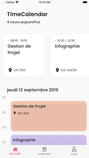 TimeCalendar screenshot 1
