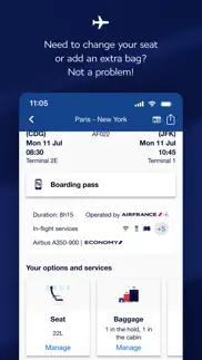 air france - book a flight iphone screenshot 4