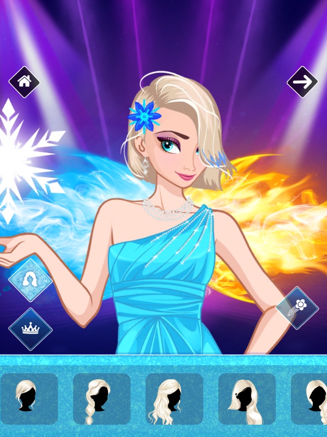 Vestir Princesa do Gelo - Jogos para Meninas::Appstore for  Android