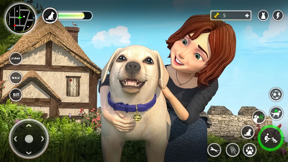 #4. Puppy Dog Game Simulator (iOS) 由: Saiman Idress