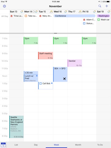 BusyCal: カレンダー＆予定管理アプリのおすすめ画像1