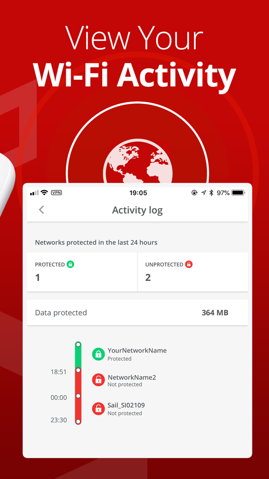 #5. Safe VPN Connect - VPN Proxy (iOS) 由: McAfee, LLC.