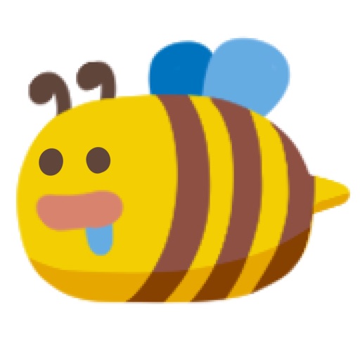 cutee bee sticker