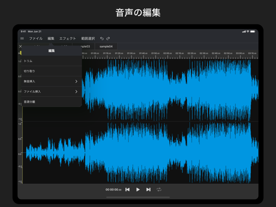 音声編集のおすすめ画像2