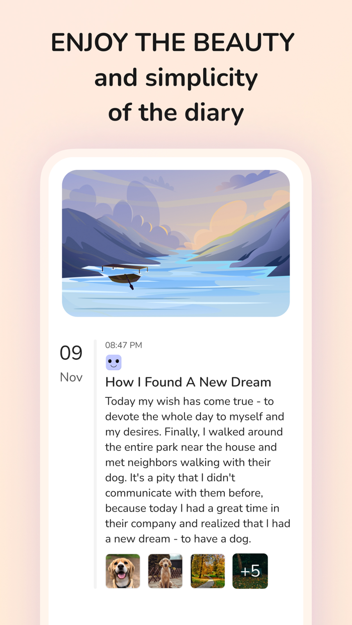 Diary with Lock Daily Journal