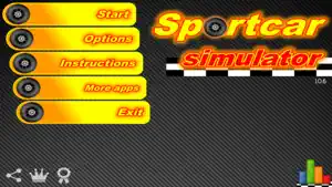 Sport Car Simulator screenshot #1 for iPhone