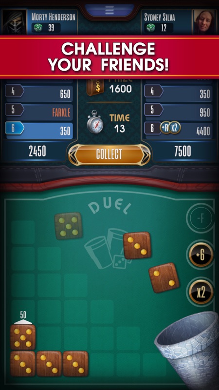 Farkle online -10000 Dice Game screenshot 3