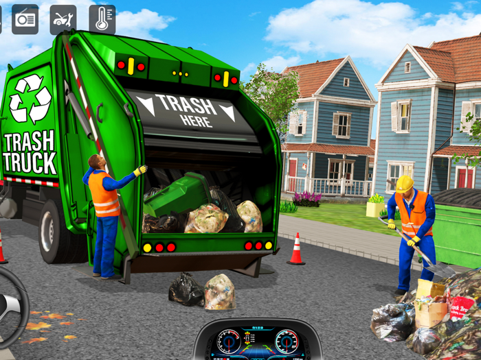 Trash Truck Driver Simulator