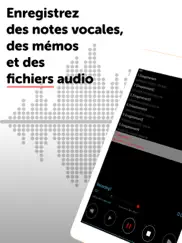dictaphone enregistreur audio iPad Captures Décran 1