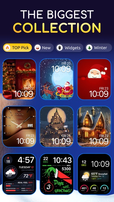 Watch Faces Gallery & Widgets Screenshot