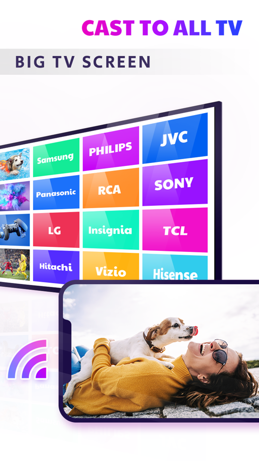 #4. TV Cast - Screen Mirroring App (iOS) 게시자: Pin Creation Technology Co., Ltd.