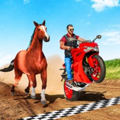 Stunt Bike Racing Animal Games