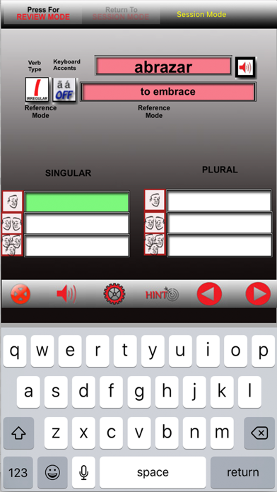 Screenshot #2 pour iVerbSmartSpi