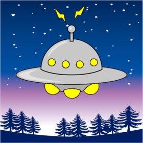 螢幕擷取畫面 (3) shooting game ~Fall the UFO!~