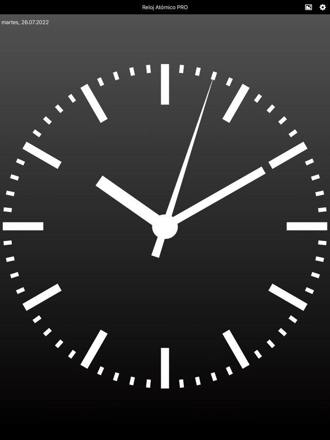 Reloj Atomico PRO en App Store