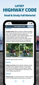 UK Motorcycle Theory Test Kit screenshot #10 for iPhone