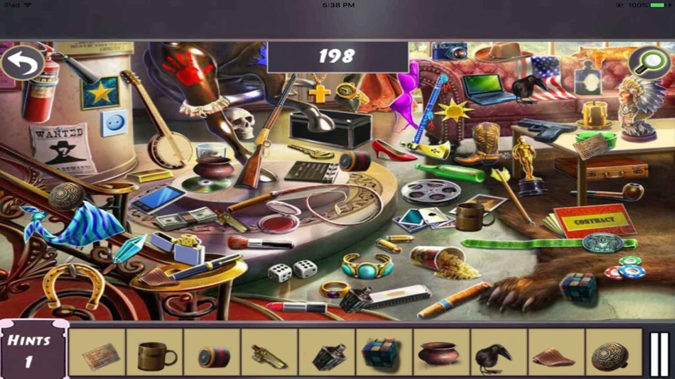 #4. Hidden Objects : London Crime (iOS) Podle: Krunal Bhavsar